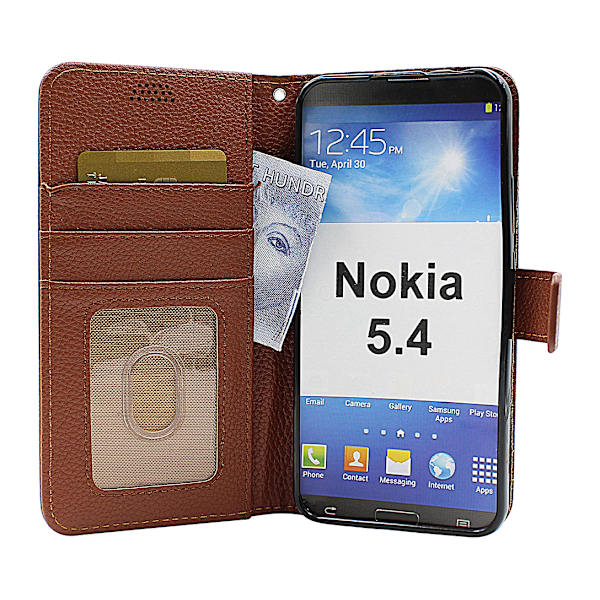 New Standcase Wallet Nokia 5.4 Lila