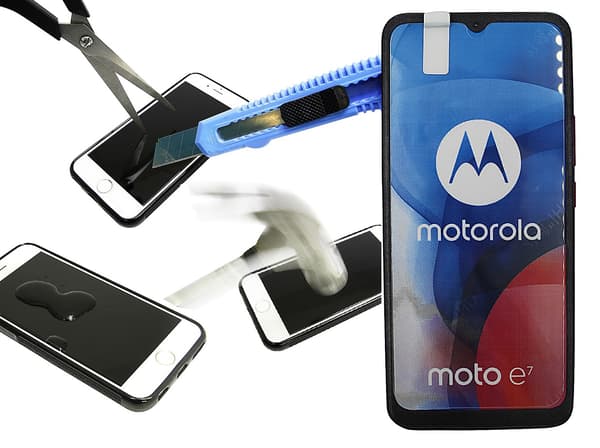 Härdat glas Motorola Moto E7