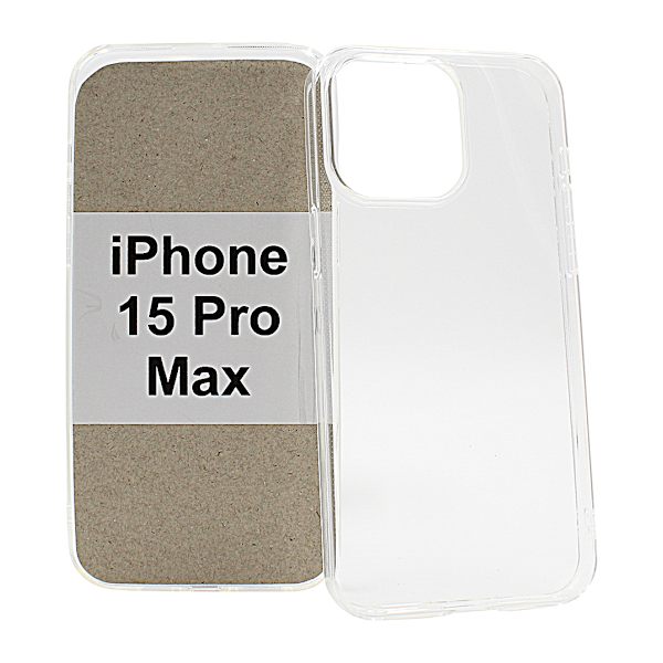 Ultra Thin TPU skal iPhone 15 Pro Max