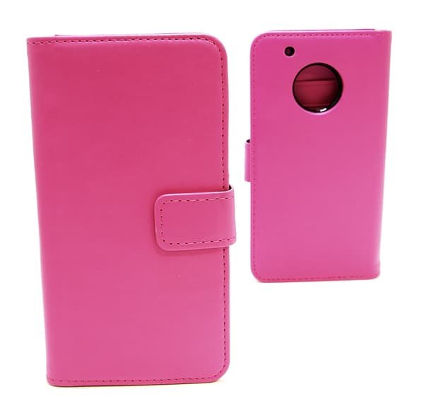 Magnet Wallet Lenovo Moto G5 Plus (XT1683) Hotpink