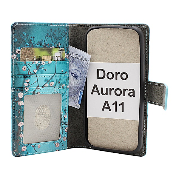 Skimblocker Doro Aurora A11 Plånboksfodral Design