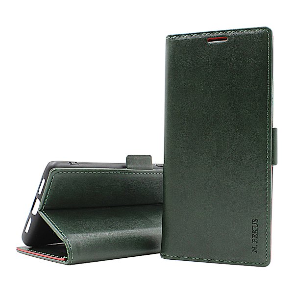 Lyx Standcase Wallet Nokia C21 Plus Svart