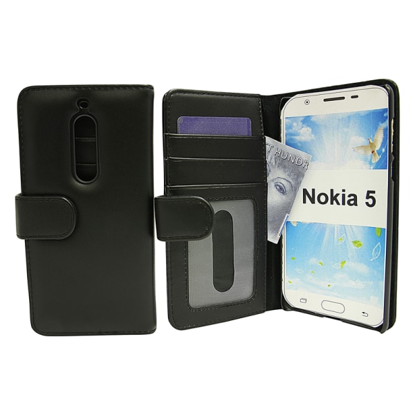 Plånboksfodral Nokia 5 Svart