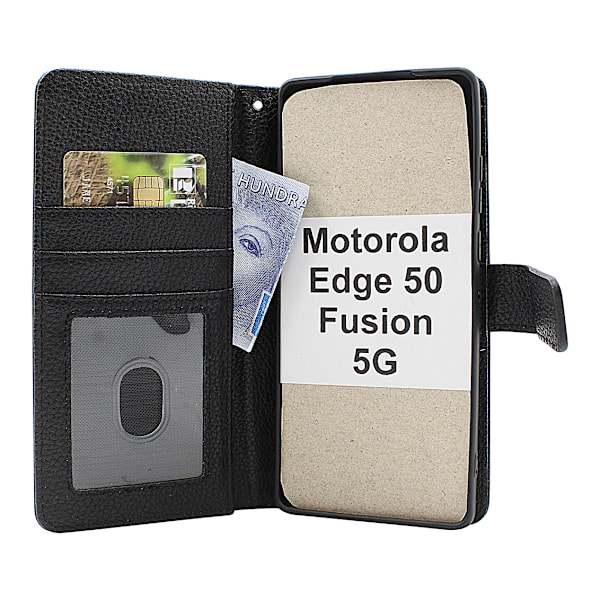 New Standcase Wallet Motorola Edge 50 Fusion 5G Lila