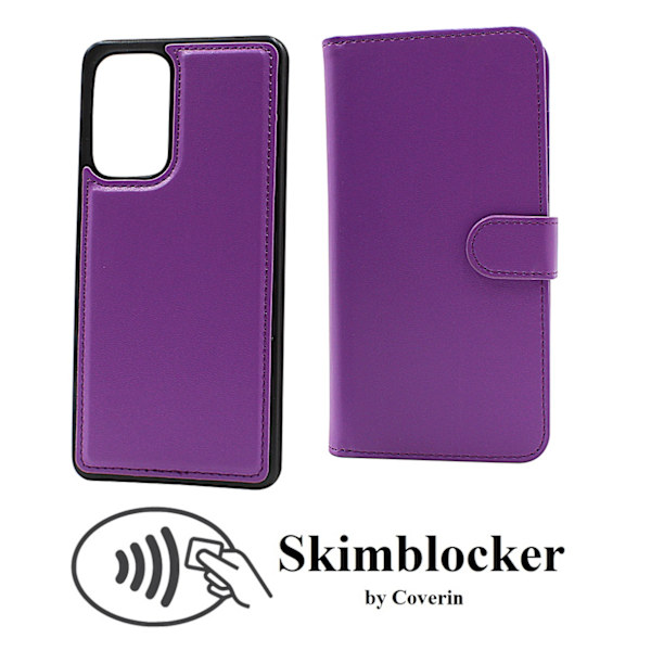 Skimblocker XL Magnet Fodral Samsung Galaxy A53 5G (A536B) Svart