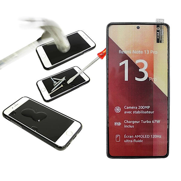 Full Frame Glas skydd Xiaomi Redmi Note 13 Pro 5G