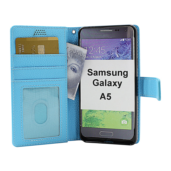 New Standcase Wallet Samsung Galaxy A5 2016 (A510F) Svart