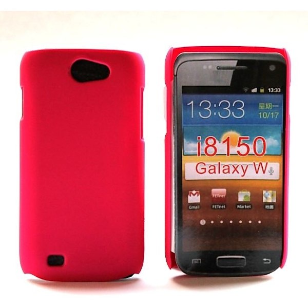 Hardcase skal Samsung Galaxy W (i8150) Svart