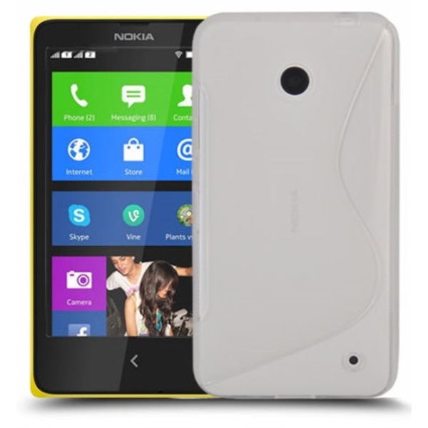 S-Line skal Nokia Lumia 630/635 Vit