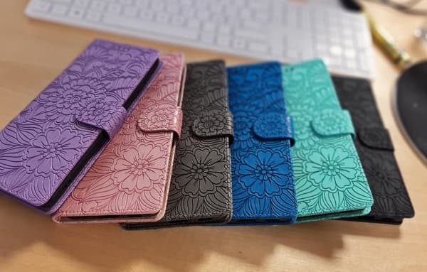 Flower Standcase Wallet Xiaomi Redmi Note 11 Pro 5G Ljusrosa