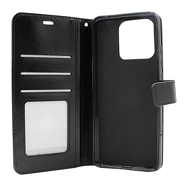Crazy Horse Wallet Xiaomi Redmi 10C Turkos