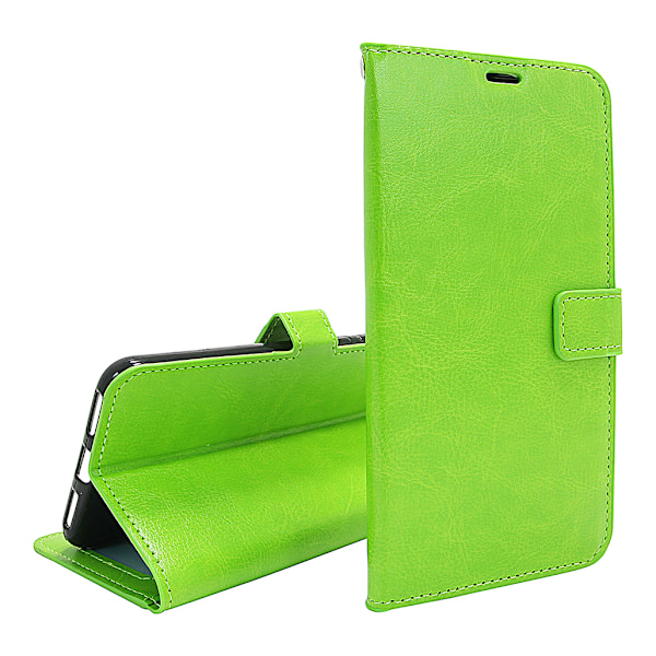 Crazy Horse Wallet Samsung Galaxy A40 (A405FN/DS) Grön