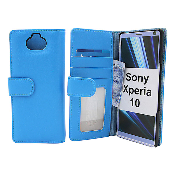 Skimblocker Plånboksfodral Sony Xperia 10 Ljusblå