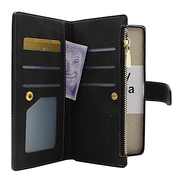 XL Standcase Lyxfodral Sony Xperia 1 IV (XQ-CT54) Svart