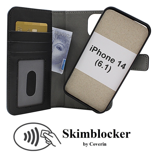 Skimblocker Magnet Fodral iPhone 14 (6.1)