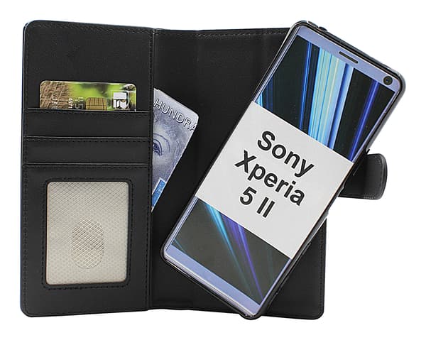 Skimblocker Sony Xperia 5 II Magnet Plånboksfodral