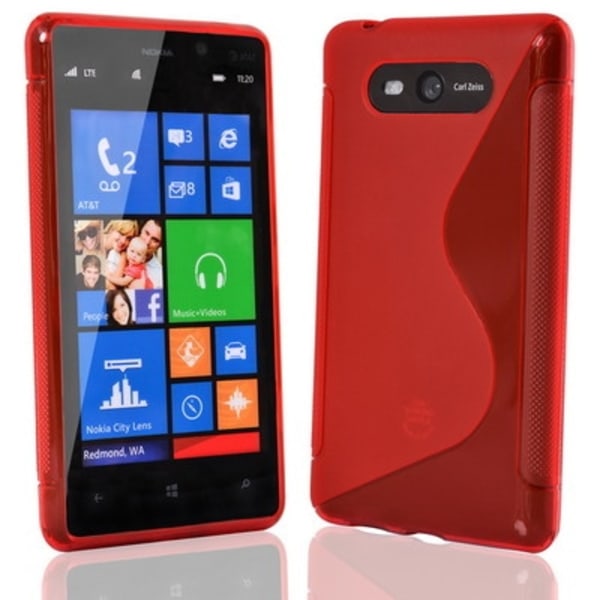S-Line skal Nokia Lumia 820 Röd
