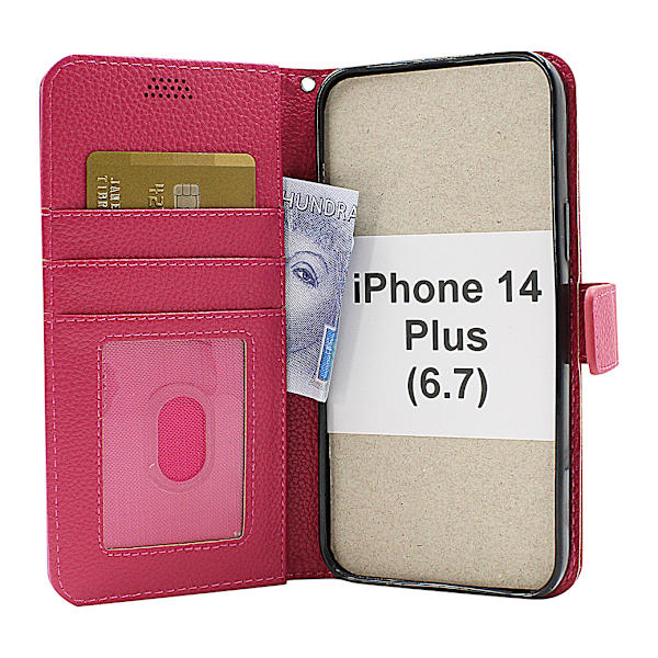 New Standcase Wallet iPhone 14 Plus (6.7) Lila