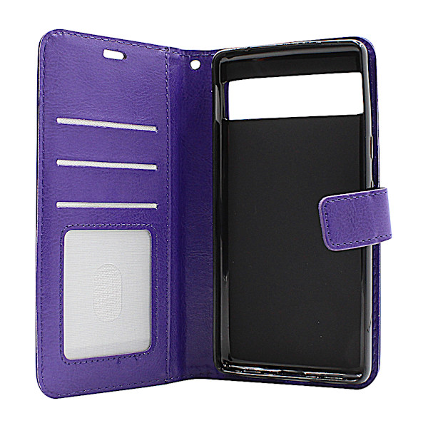 Crazy Horse Wallet Google Pixel 7a 5G Svart