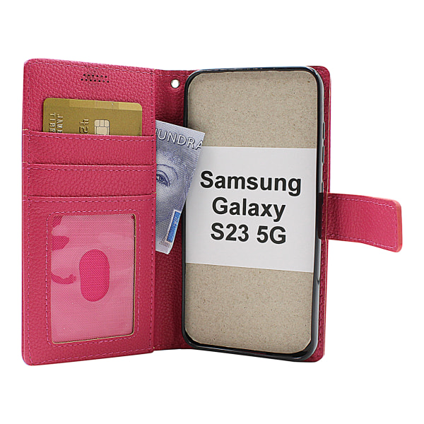 New Standcase Wallet Samsung Galaxy S23 5G Lila