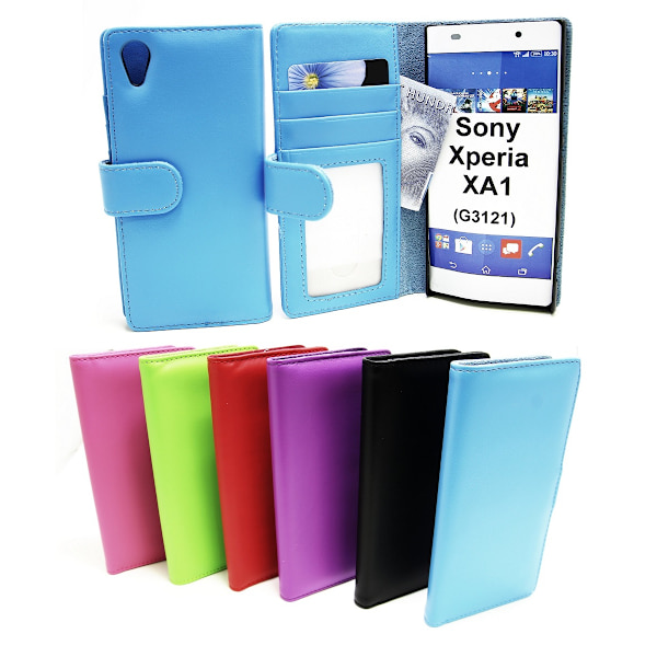 Plånboksfodral Sony Xperia XA1 (G3121) Ljusblå