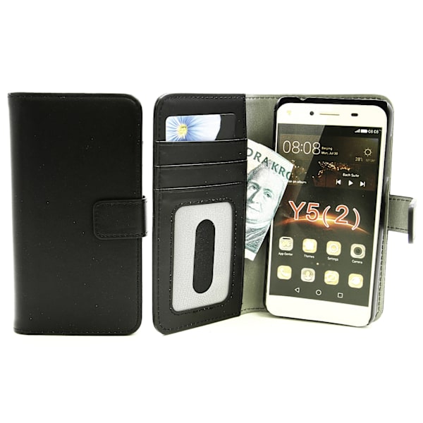 Magnet Wallet Huawei Y5 II Svart