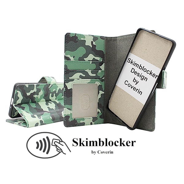 Skimblocker iPhone 6s/7/8/SE 2nd/3rd Gen Magnetplånbok