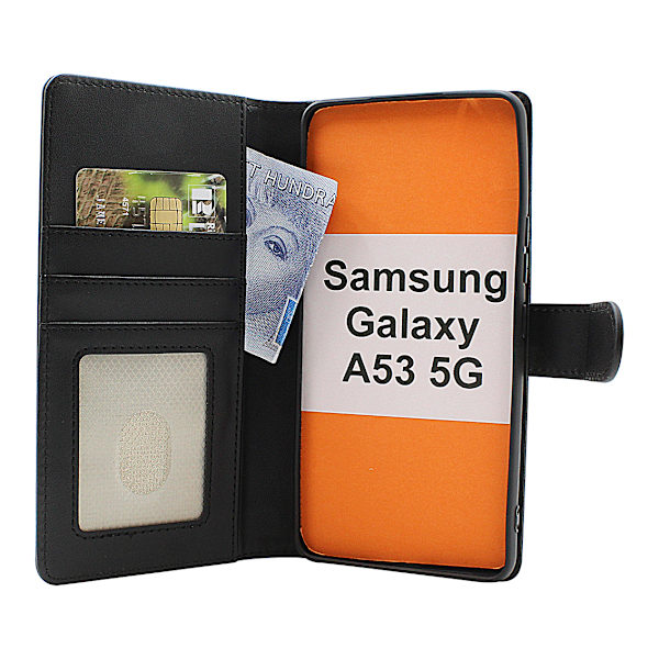 Skimblocker Samsung Galaxy A53 5G Plånboksfodral