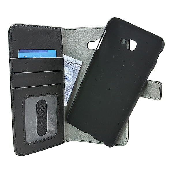 Skimblocker Magnet Wallet Samsung Galaxy J4 Plus (J415FN/DS) Svart