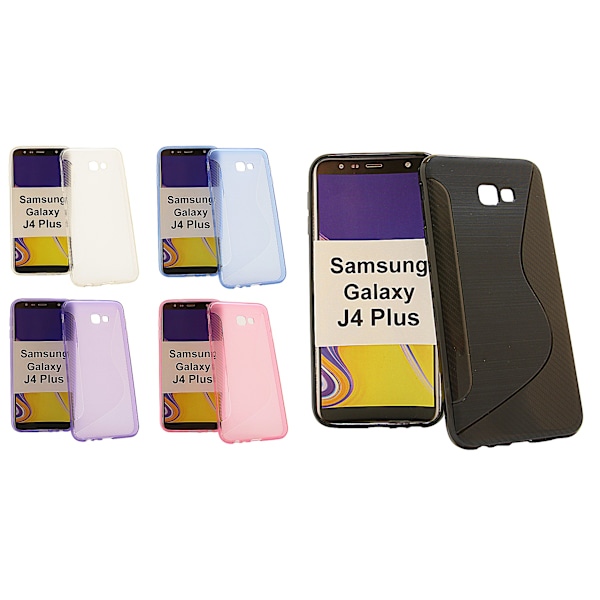 S-Line Skal Samsung Galaxy J4 Plus (J415FN/DS) Blå