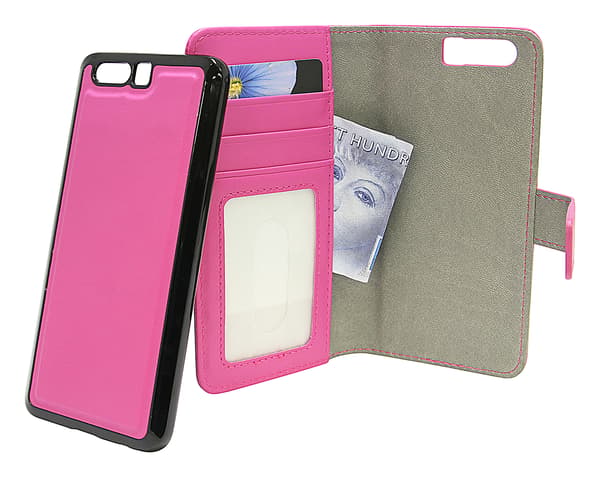 Magnet Wallet Huawei Honor 9 (STF-L09) Hotpink