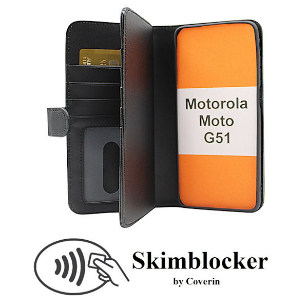 Skimblocker XL Wallet Motorola Moto G51