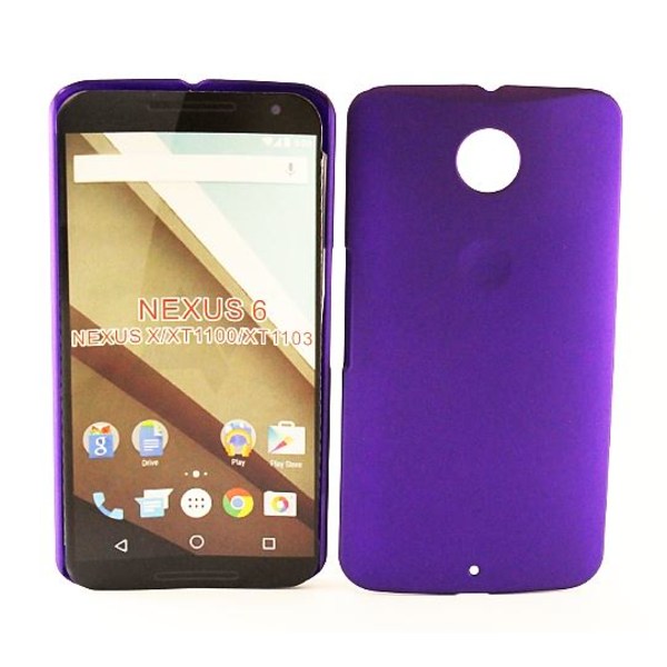 Hardcase skal Motorola Google Nexus 6 Lila