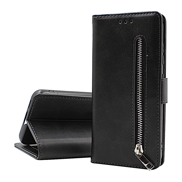 Zipper Standcase Wallet Motorola Moto E13 Ljusrosa