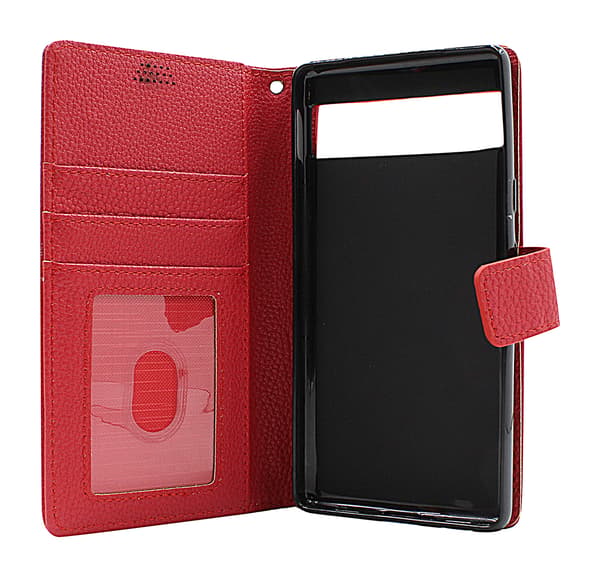 New Standcase Wallet Google Pixel 7a 5G Hotpink