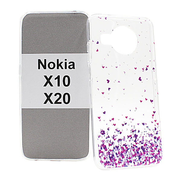 Designskal TPU Nokia X10 / Nokia X20