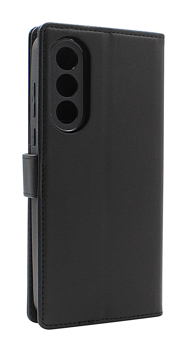 Skimblocker OnePlus Nord 5 Magnet Plånboksfodral Mörkröd
