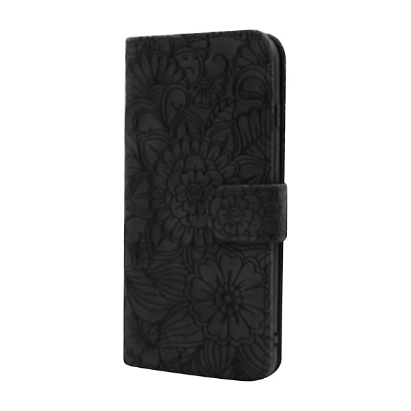Flower Standcase Wallet iPhone 12 Pro Max (6.7) Aqua
