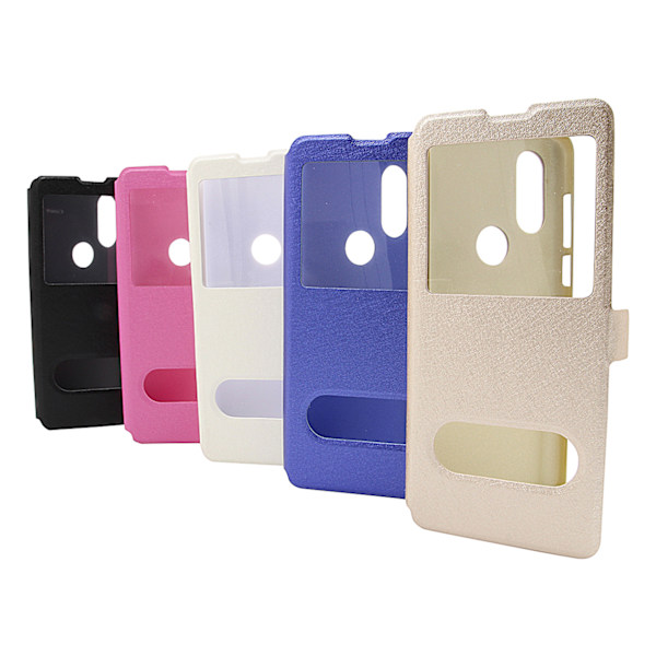Flipcase Motorola One Vision Svart