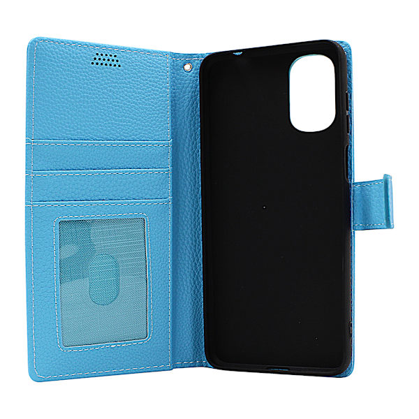 New Standcase Wallet Motorola Moto E32s Röd