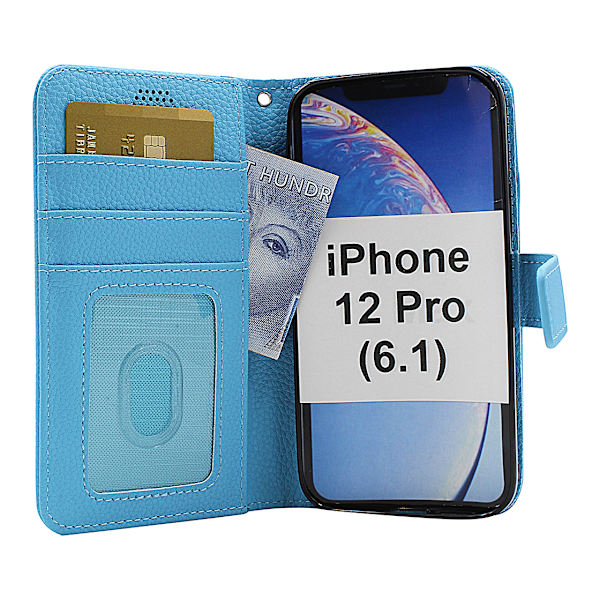 New Standcase Wallet iPhone 12 Pro (6.1) (Svart) Svart