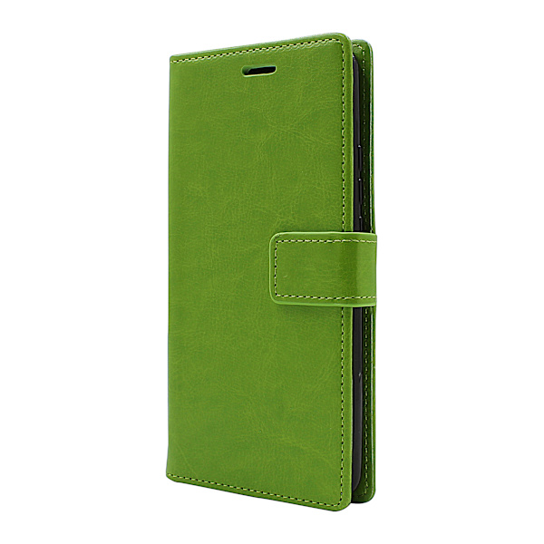 Crazy Horse Wallet Xiaomi Redmi 9 Grön