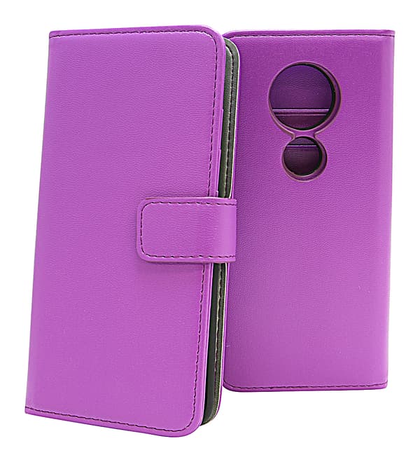Skimblocker Magnet Wallet Moto E5 / Moto E (5th gen) Lila
