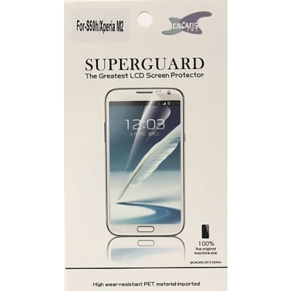 6-pack Skärmskydd Sony Xperia M2 (D2303)
