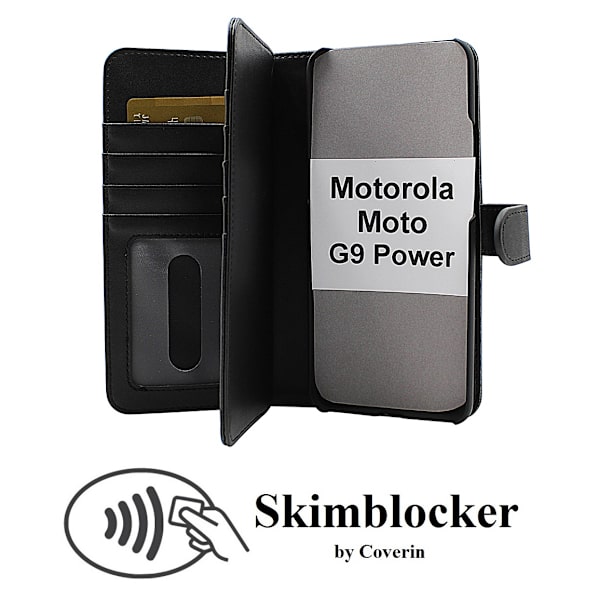 Skimblocker XL Magnet Fodral Motorola Moto G9 Power