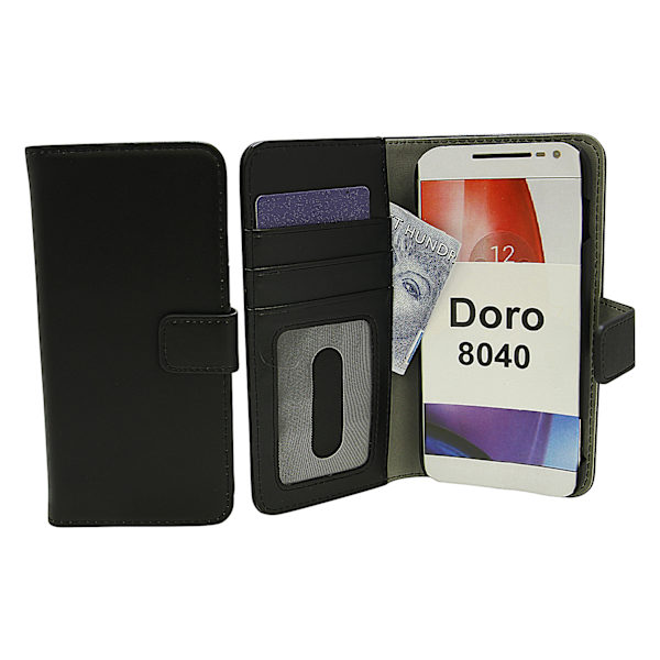 Skimblocker Magnet Wallet Doro 8040 Svart