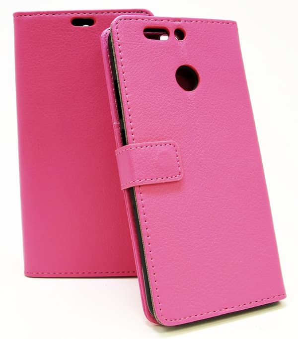Standcase Wallet Huawei Honor 8 Pro Hotpink