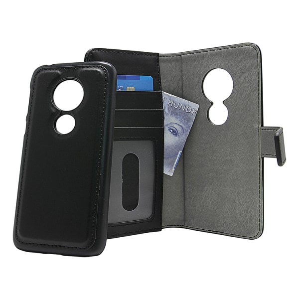 Skimblocker Magnet Wallet Motorola Moto E5 Play Svart
