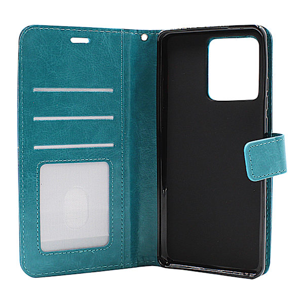 Crazy Horse Wallet Motorola Edge 40 Neo 5G Svart
