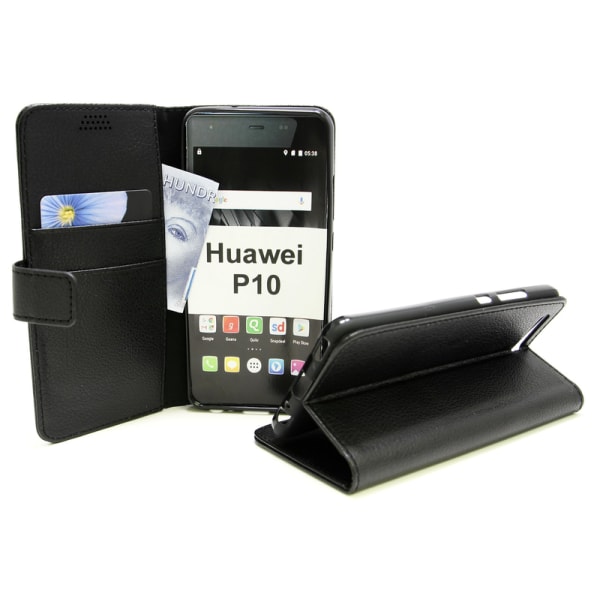 Standcase Wallet Huawei P10 (VTR-L09) Röd